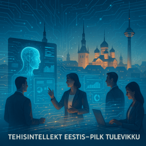 arutelu tehisintellekti rakendamisest linnataustaga