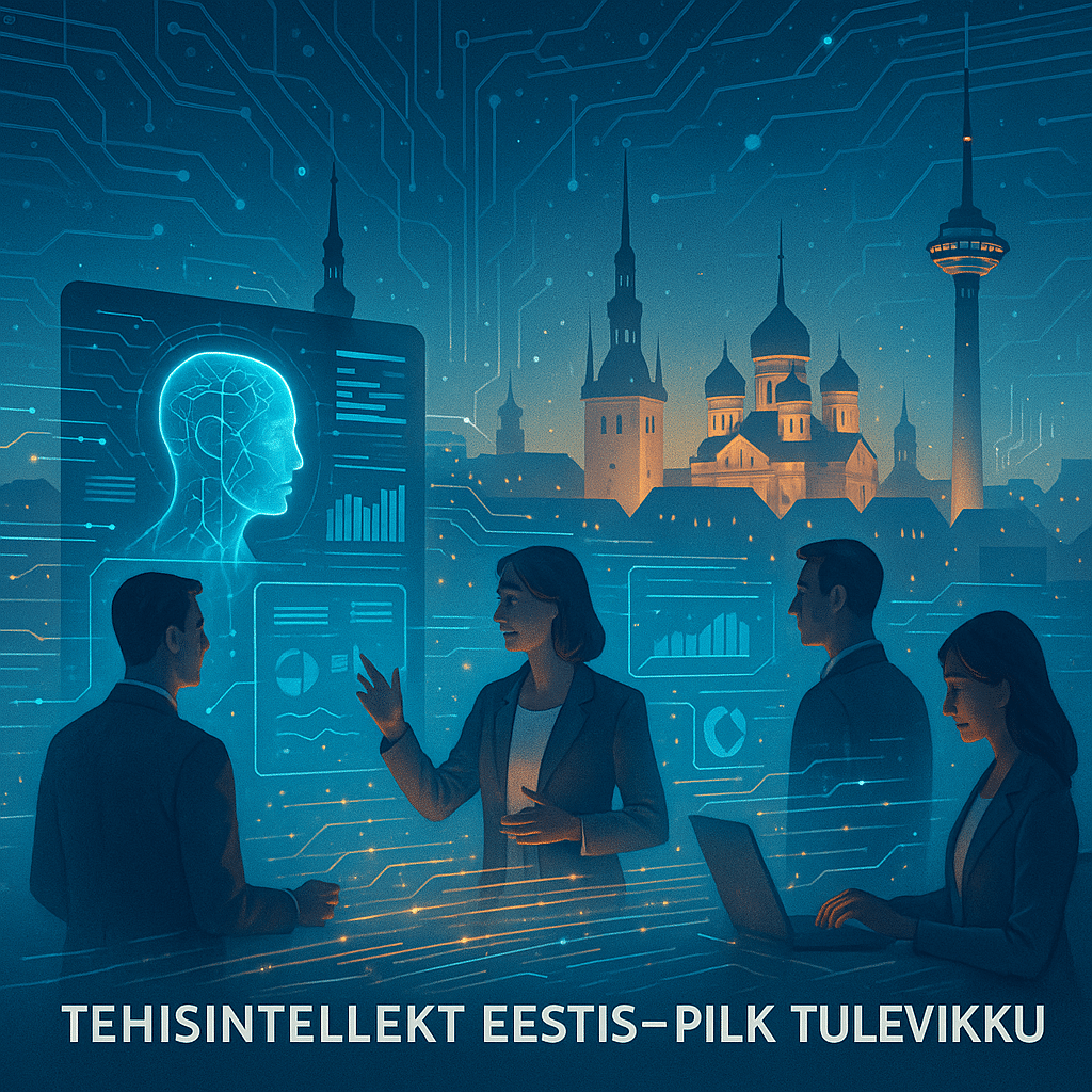 arutelu tehisintellekti rakendamisest linnataustaga