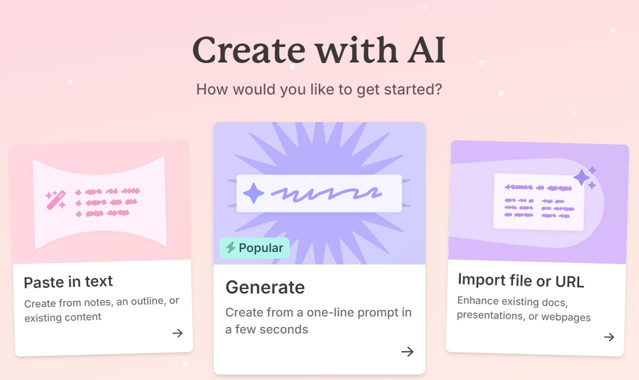 AI t&ouml;&ouml;riista Gamma erinevad kasutusv&otilde;imalused