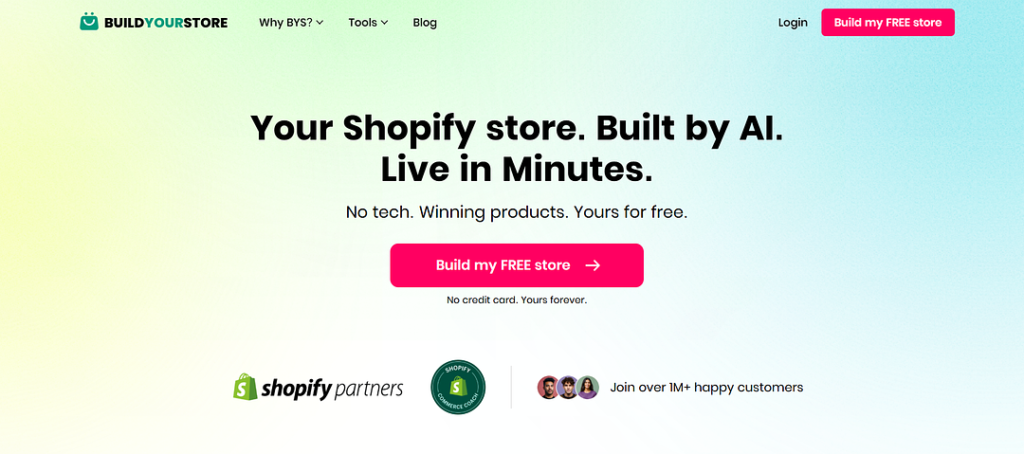 2026 AI-pood nullist: alustamine 1 dollariga Build Your AI Shopify Store in Minutes