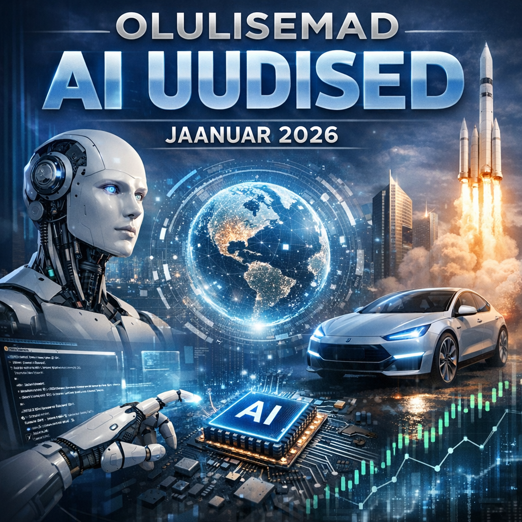 Robot, raketid, AI chip ja auto maakeraga