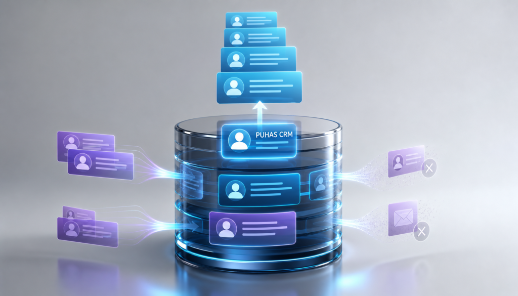 AI-CRM puhastus enne kampaaniat