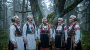 Seto leelo lauljad metsasrahvariietes AI elementidega