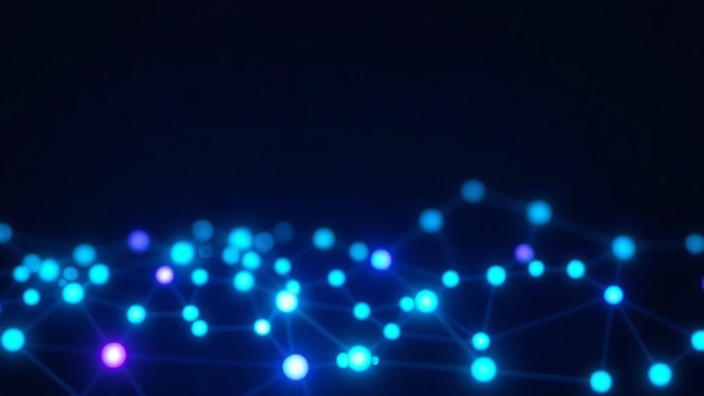 Tume minimalistlik infograafik Euroopa AI-reeglitest, andmekaitsest, tervishoiust ja valimisinfo riskidest tsüaani ning lilla rõhuasetusega