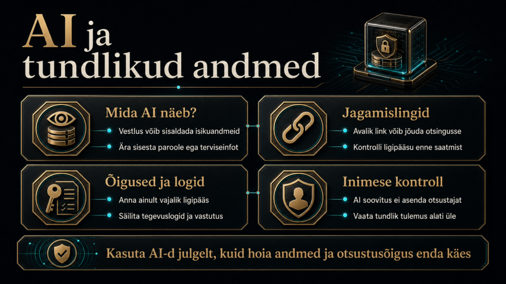 ChatGPT ja Tundlikud Terviseandmed: Privaatsus ja Vastutus AI ja tundlikud andmed infojäegidega
