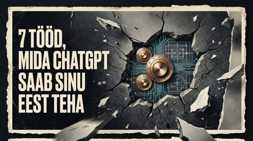 7 tööd, mida ChatGPT saab sinu eest teha – Tehisarukas esipildi plakat