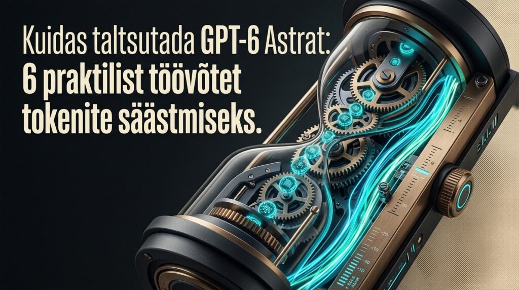 Kuidas taltsutada GPT-6 Astrat: 6 praktilist töövõtet tokenite säästmiseks