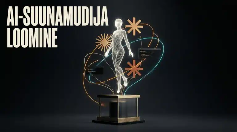 AI-suunamudija loomine: Claude MCP ja virtuaalse karakteri töövoog